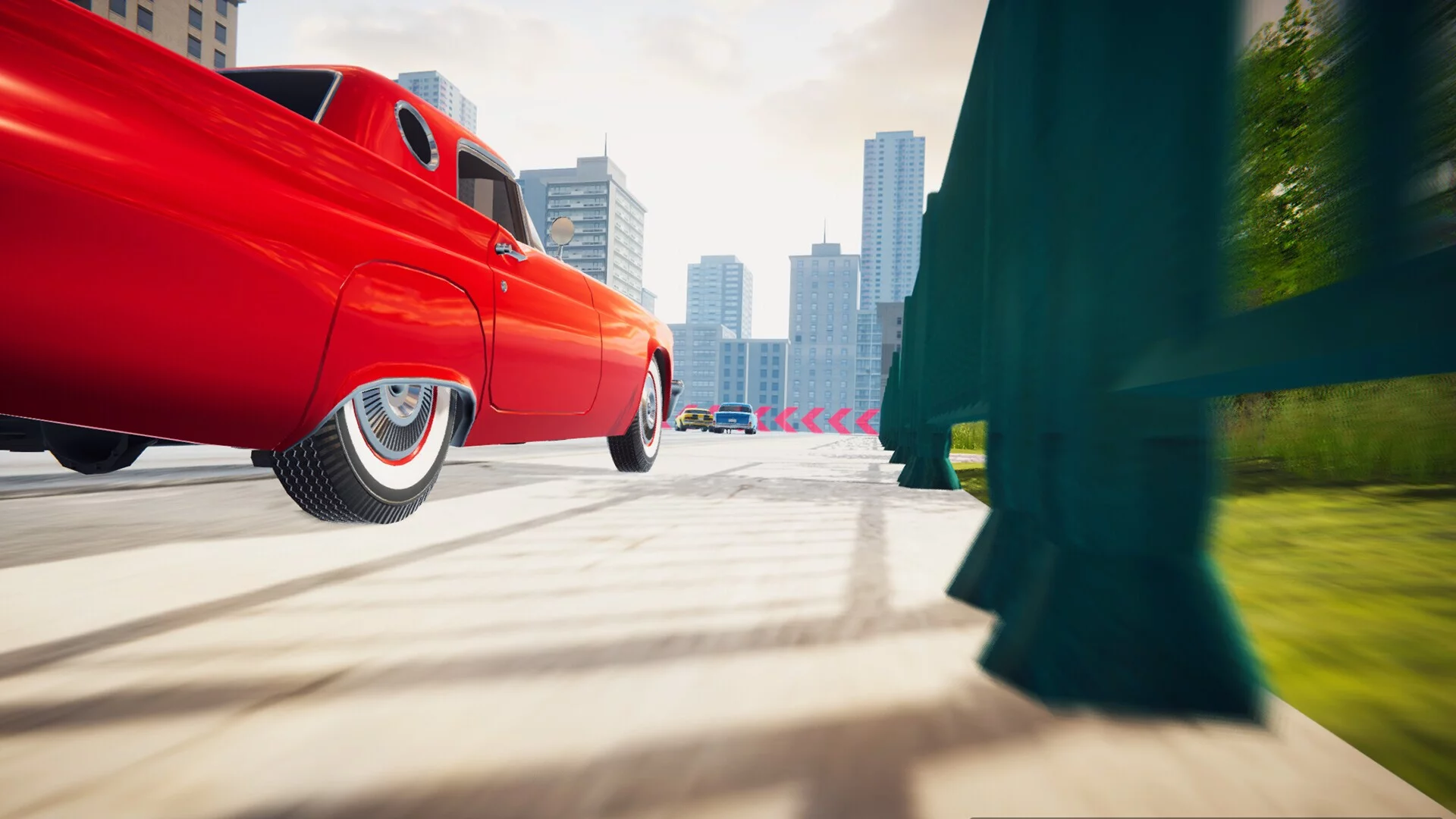 Изображение игры: Sunset Racer
