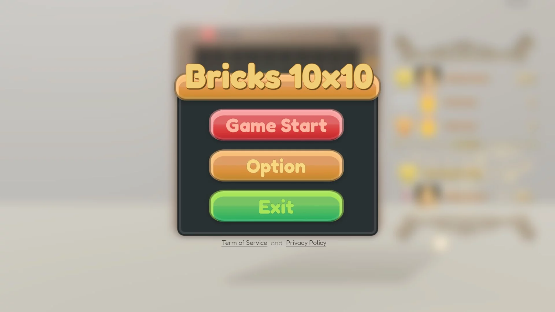 Изображение игры: Bricks 10x10
