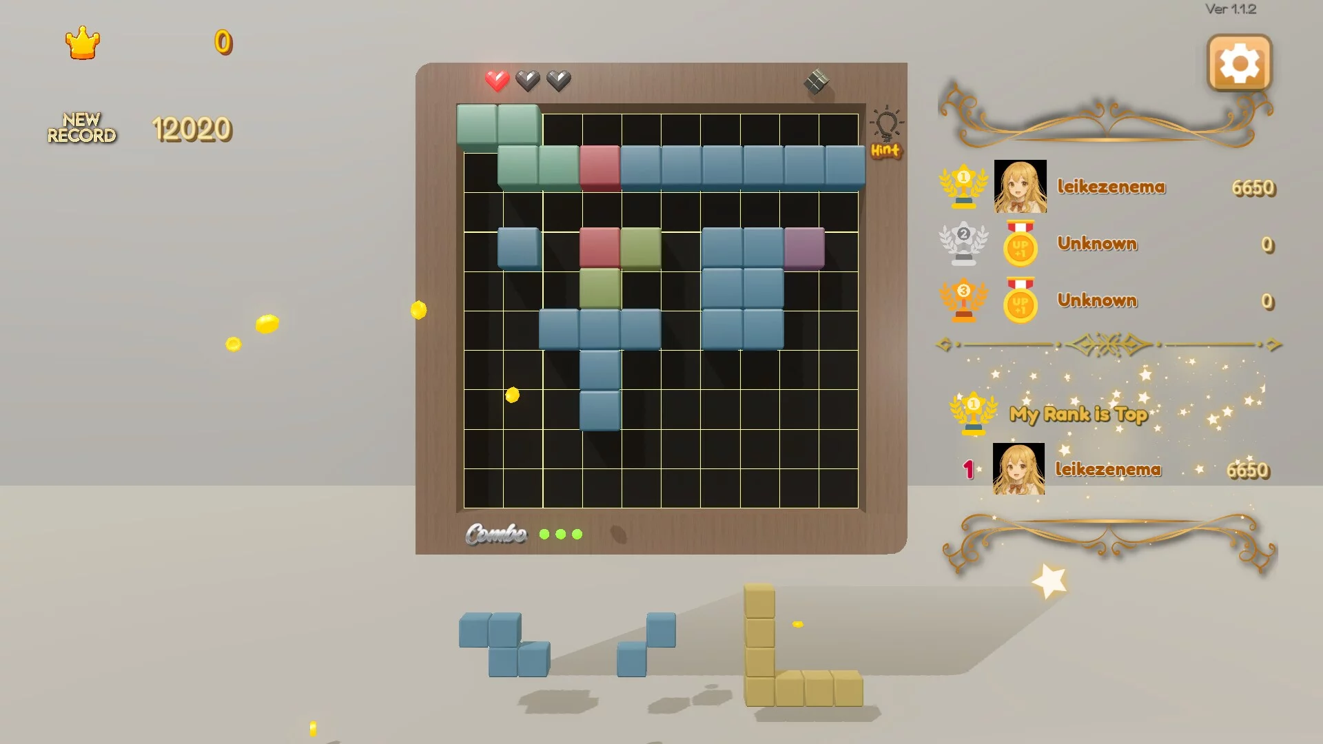 Изображение игры: Bricks 10x10