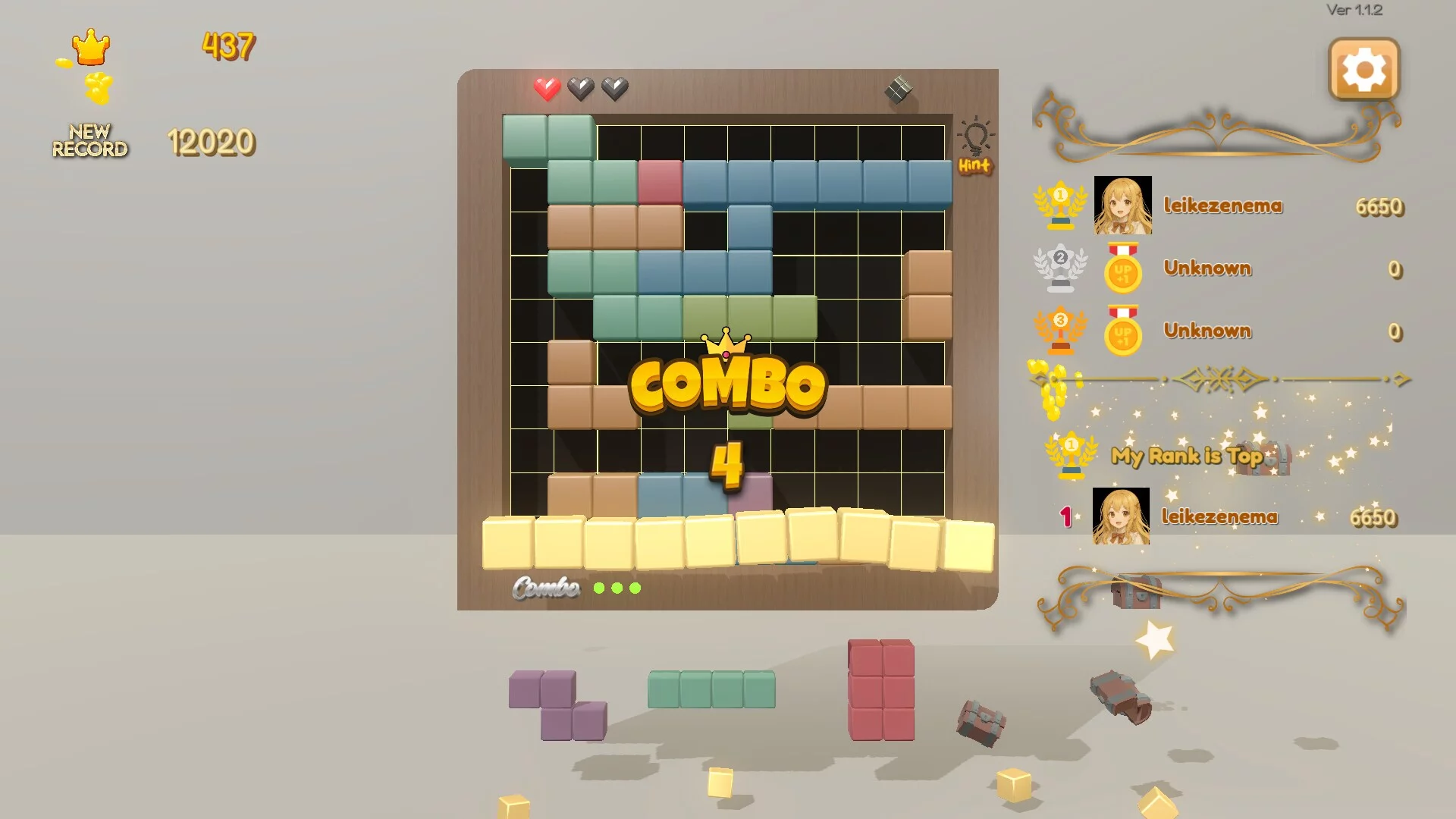 Изображение игры: Bricks 10x10