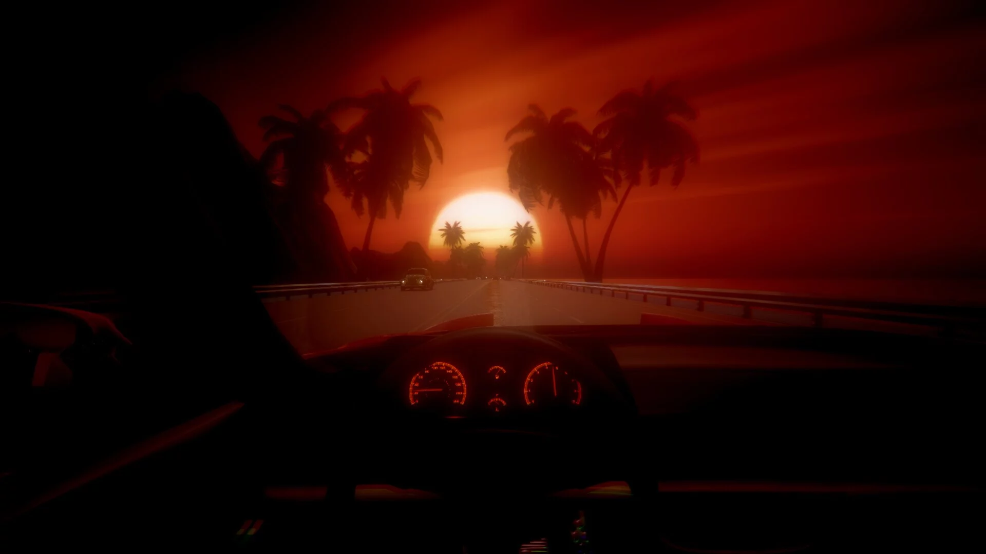 Изображение игры: Synthwave Driver