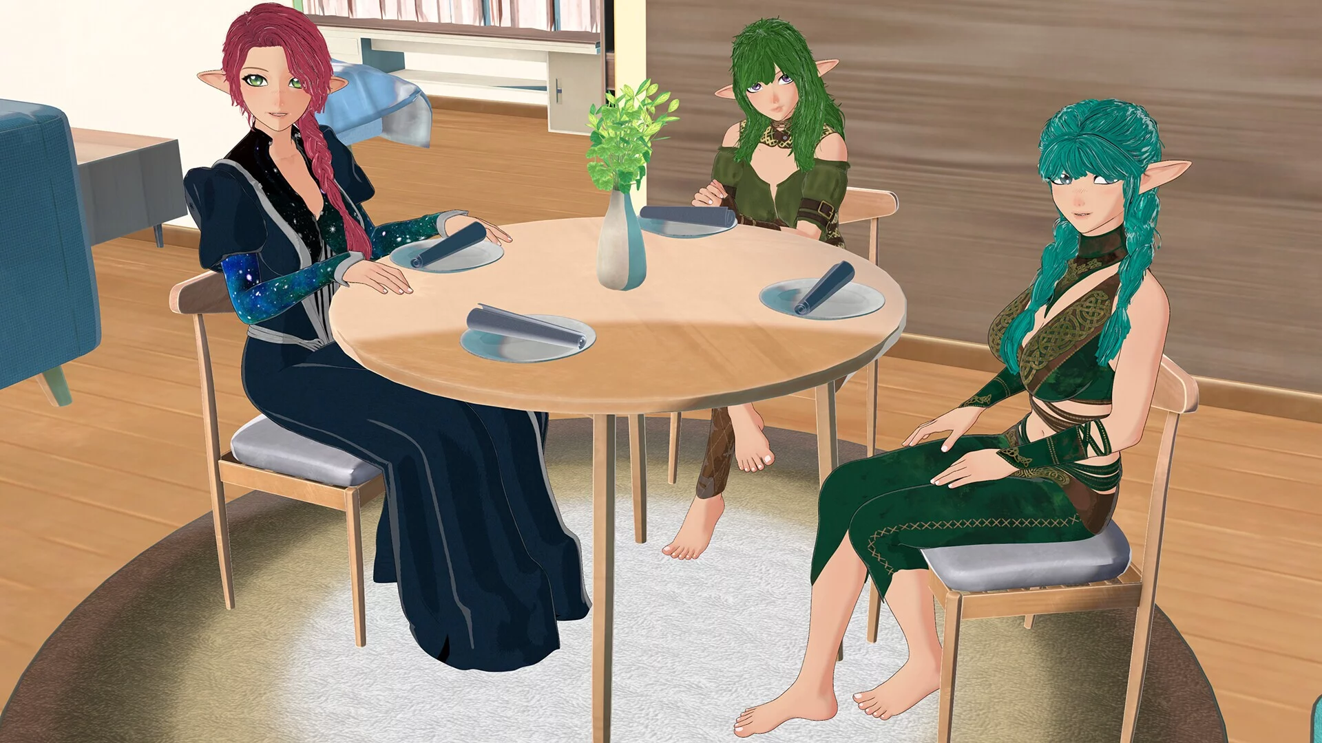 Изображение игры: Seducing My Elf Family
