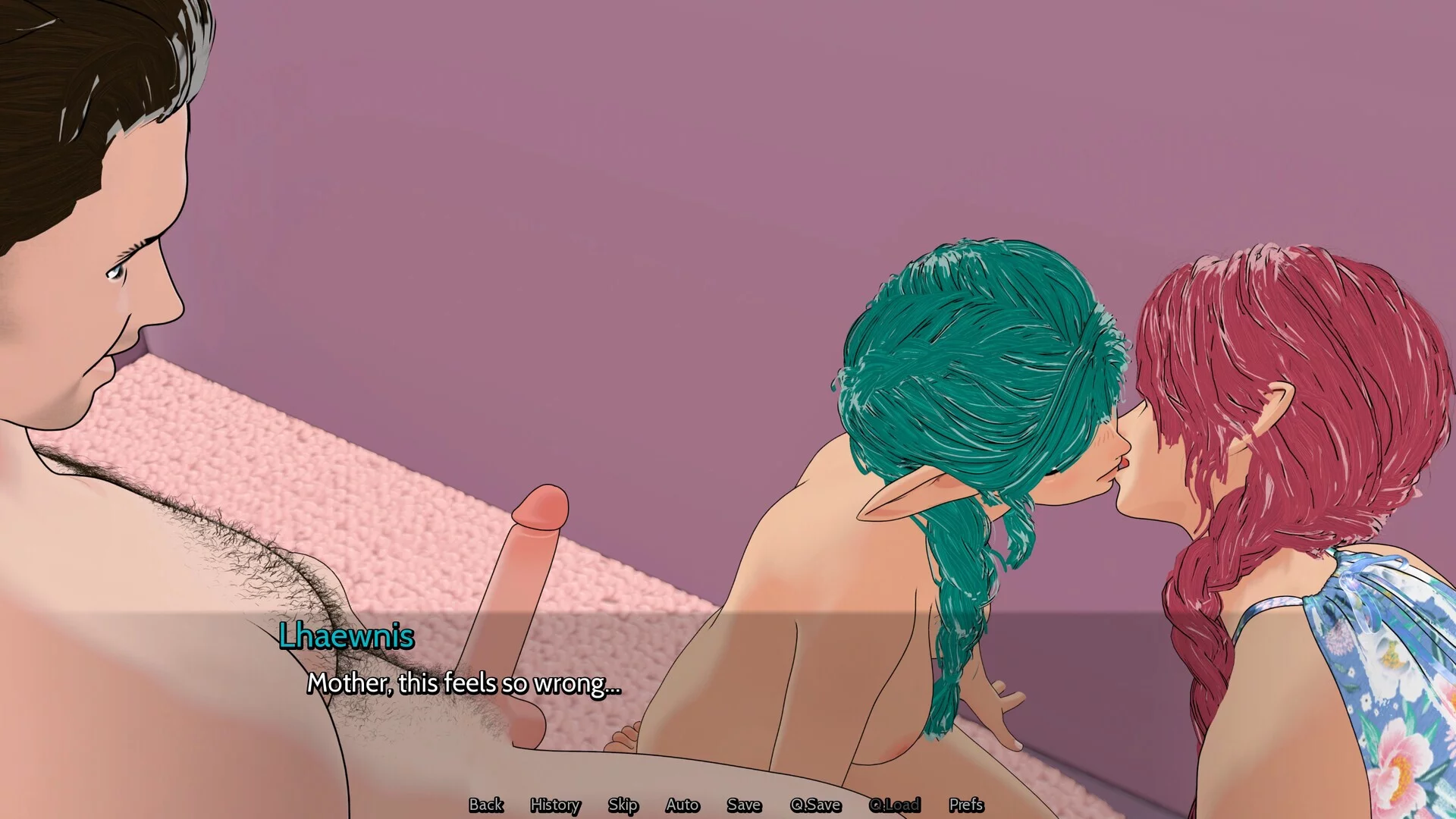 Изображение игры: Seducing My Elf Family