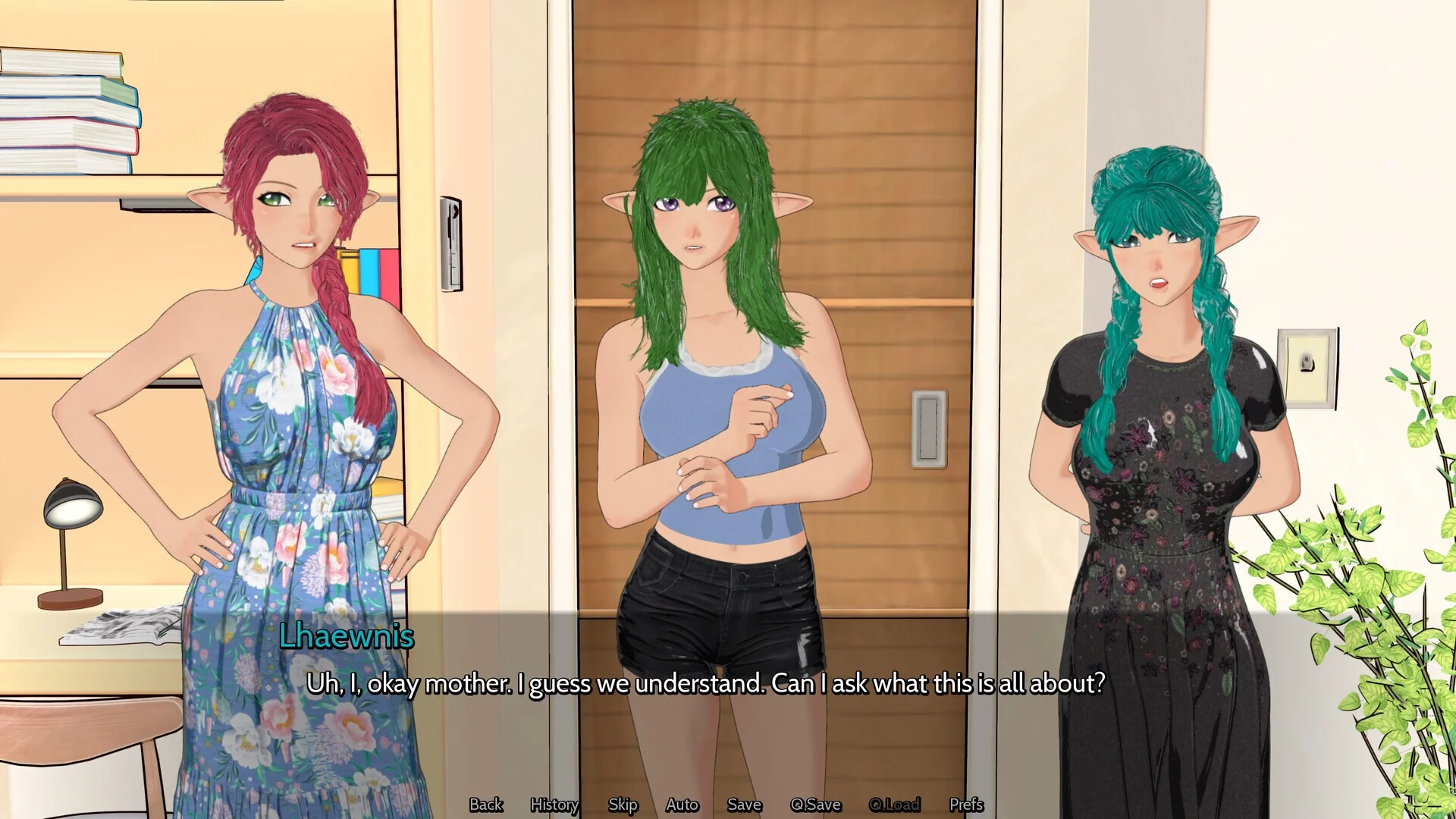 Изображение игры: Seducing My Elf Family