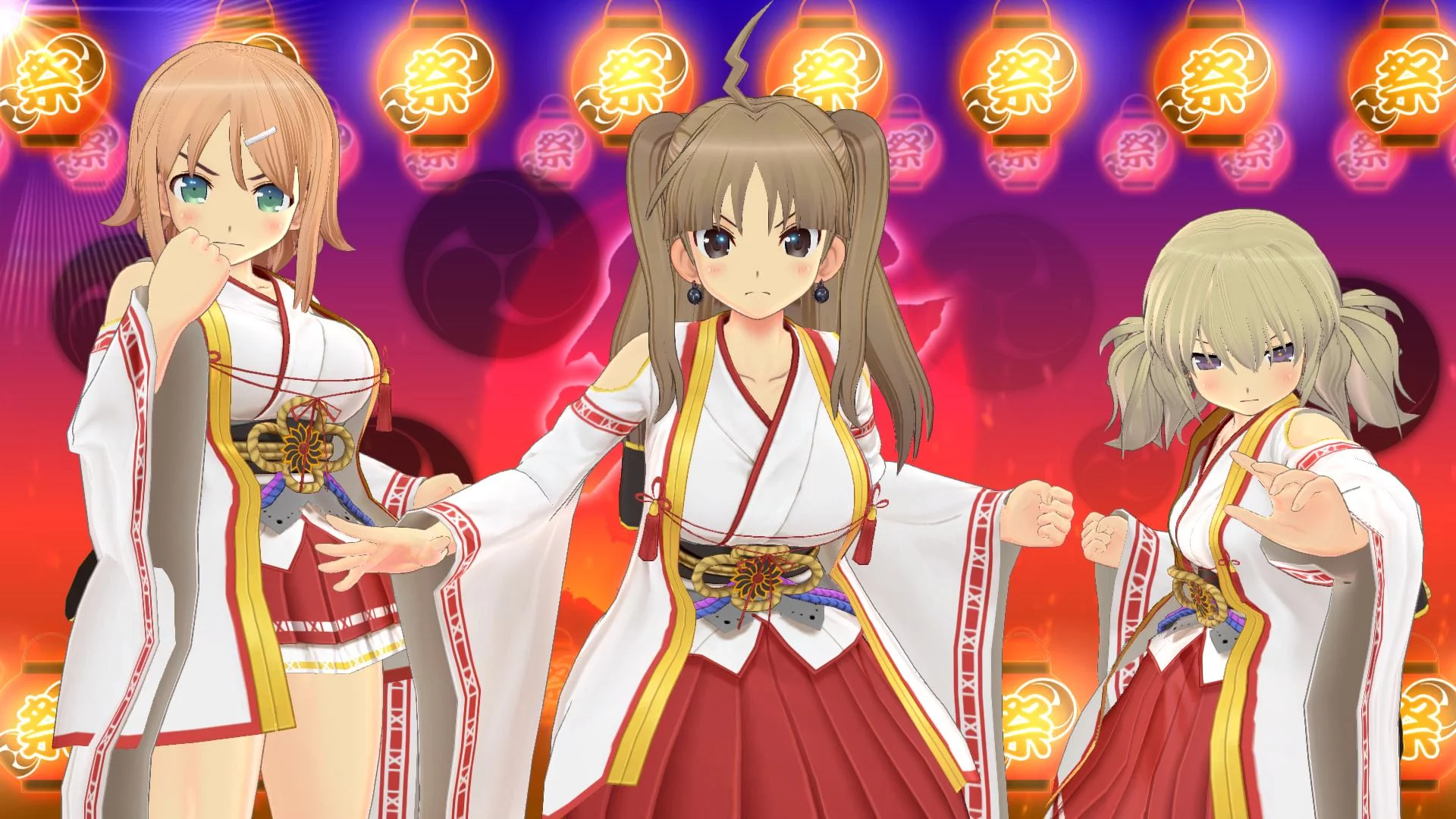 Изображение игры: SENRAN KAGURA ESTIVAL VERSUS