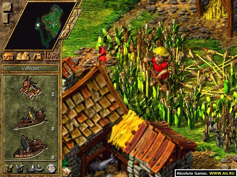 Изображение игры: The Settlers 4