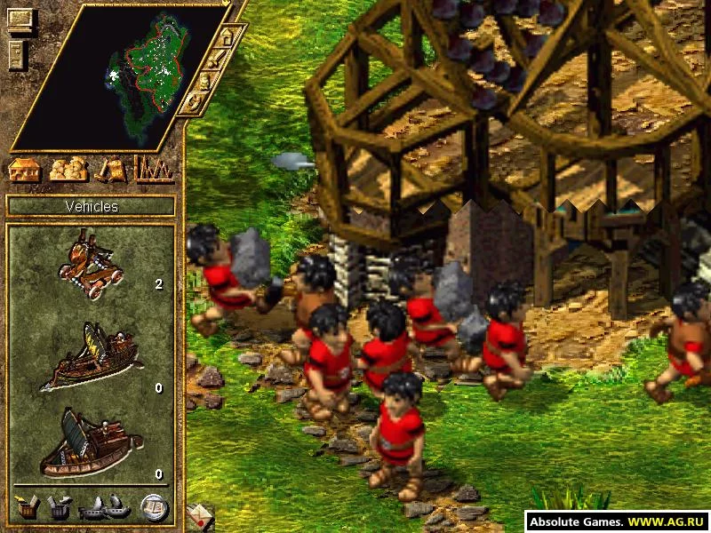 Изображение игры: The Settlers 4
