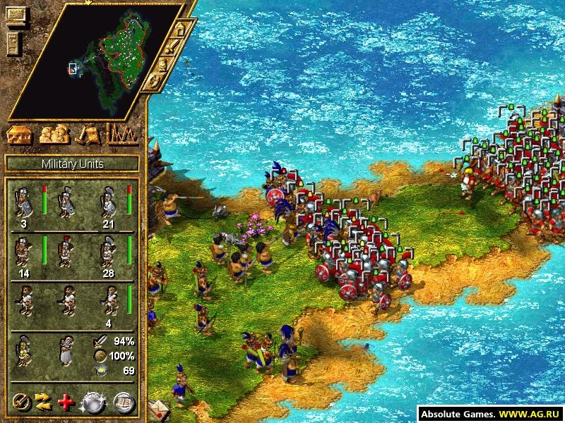 Изображение игры: The Settlers 4