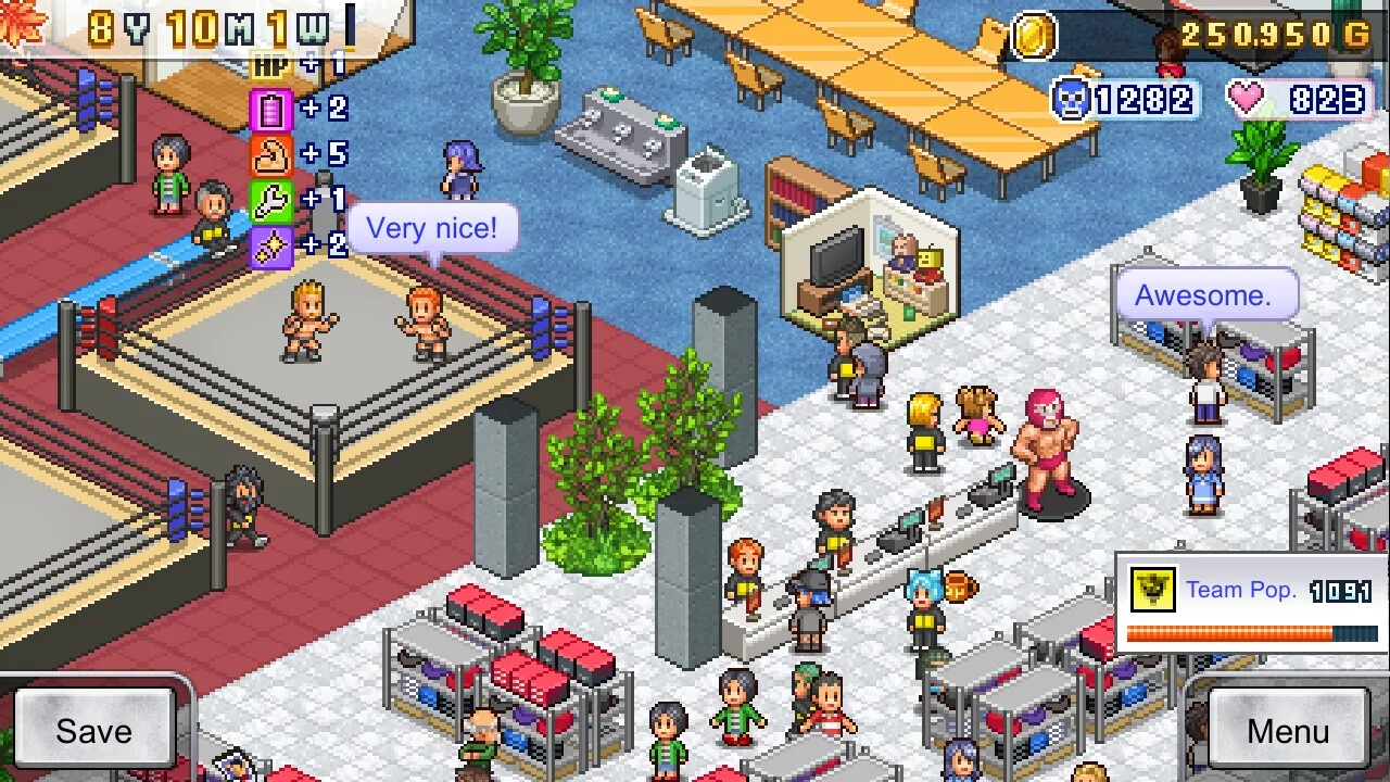 Изображение игры: Pro Wrestler Story