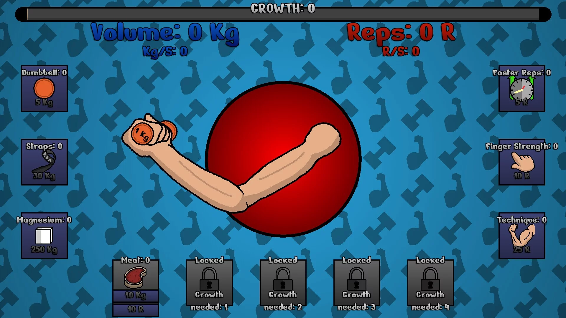 Изображение игры: Idle Biceps