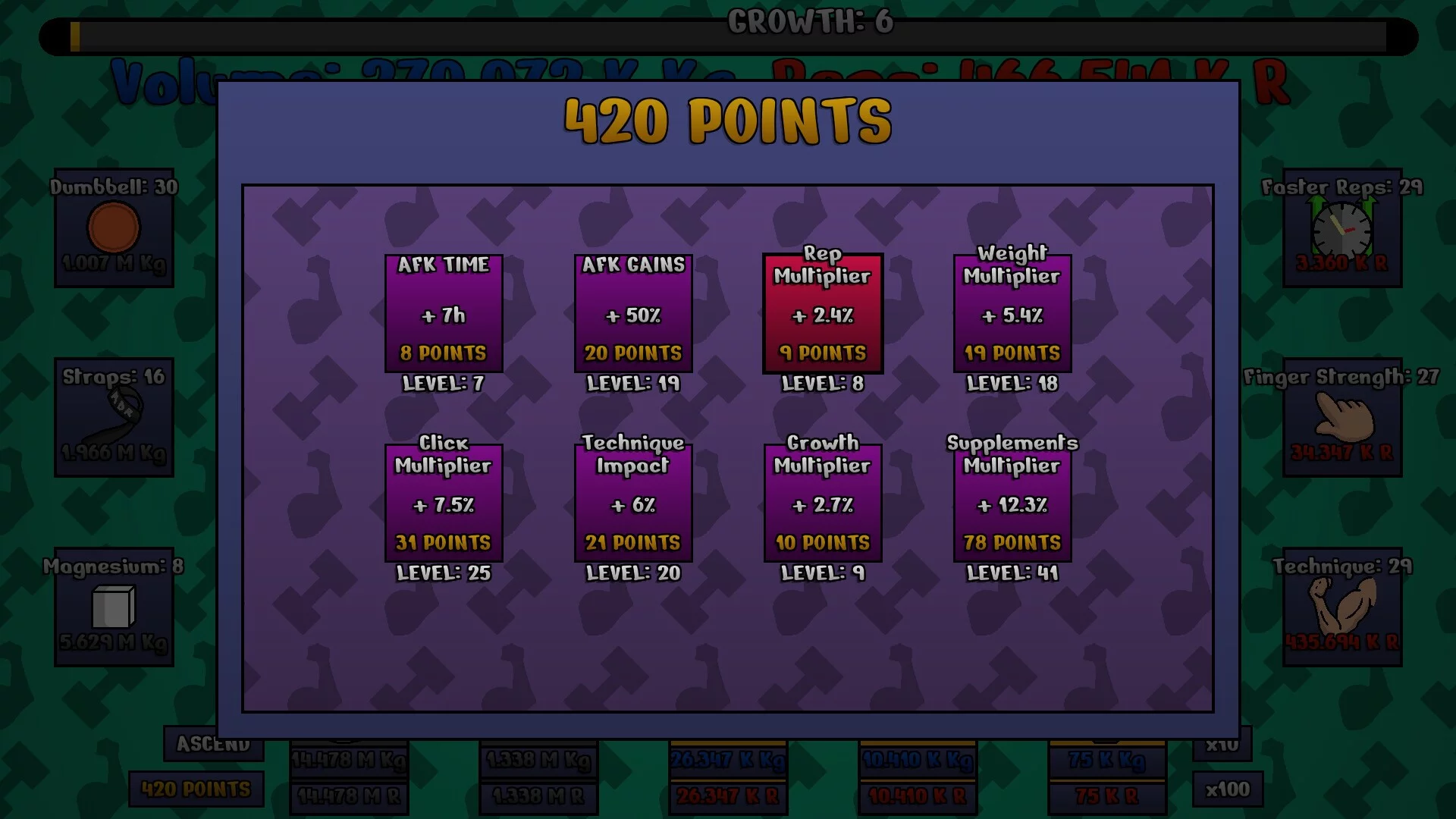 Изображение игры: Idle Biceps
