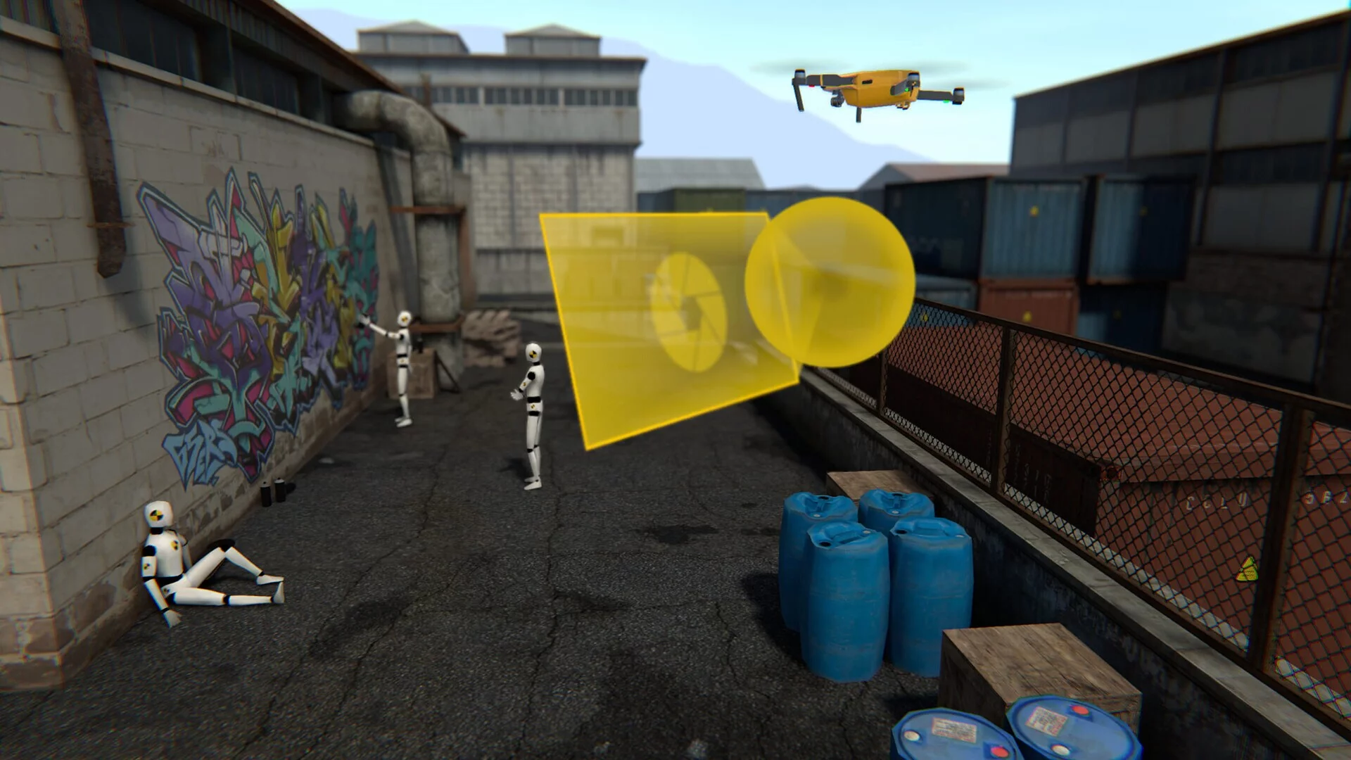 Изображение игры: Drone Simulator VR