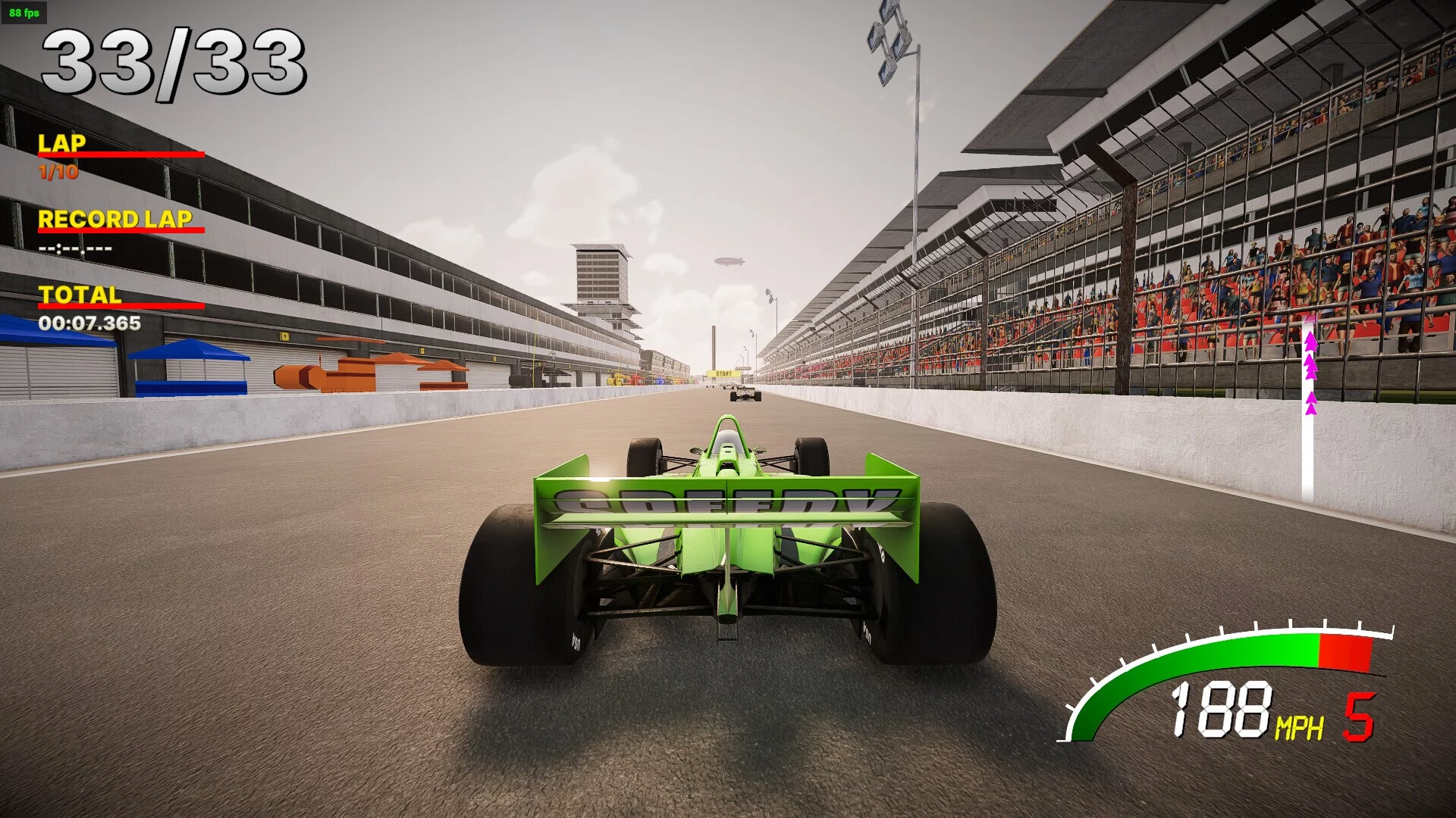 Изображение игры: Speedy 500