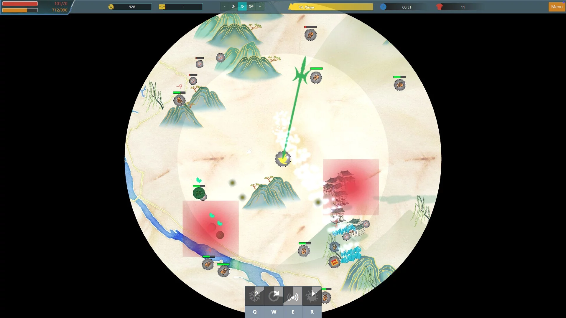 Изображение игры: Total Defense: Three Kingdoms