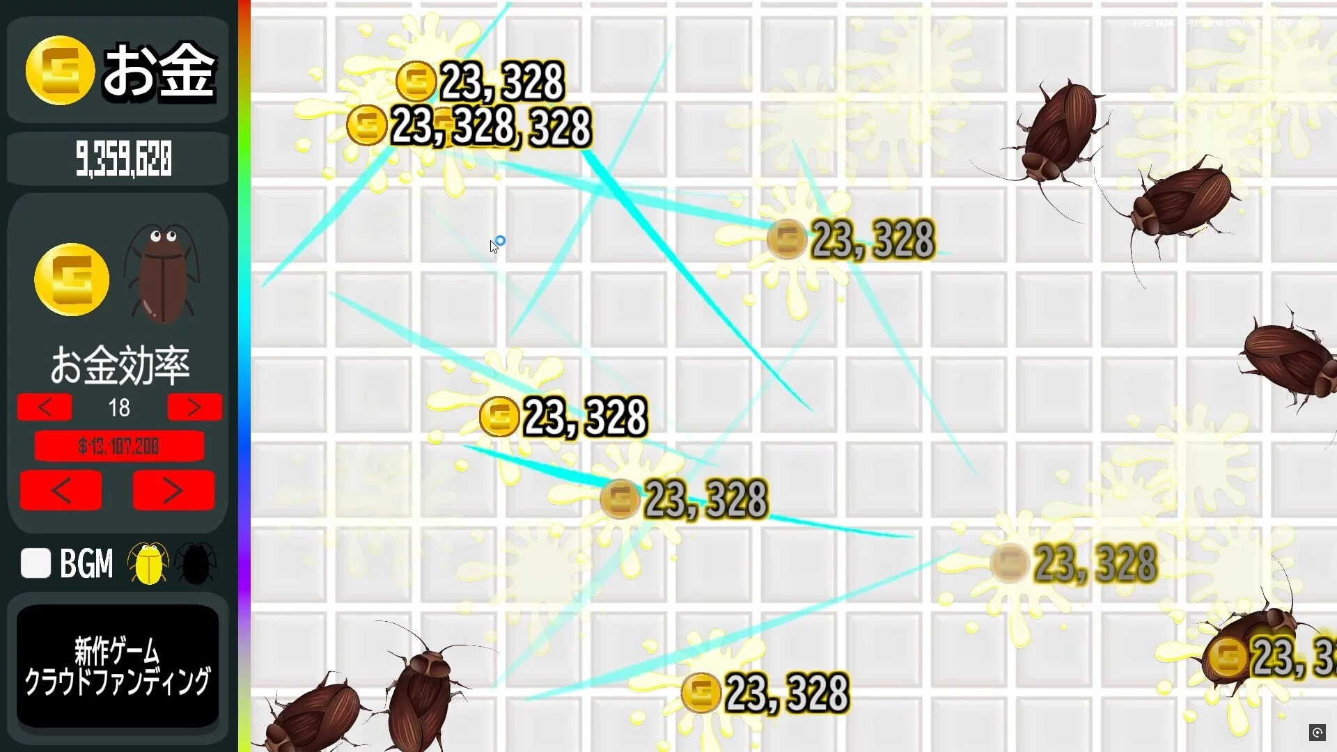 Изображение игры: Cockroach Clicker