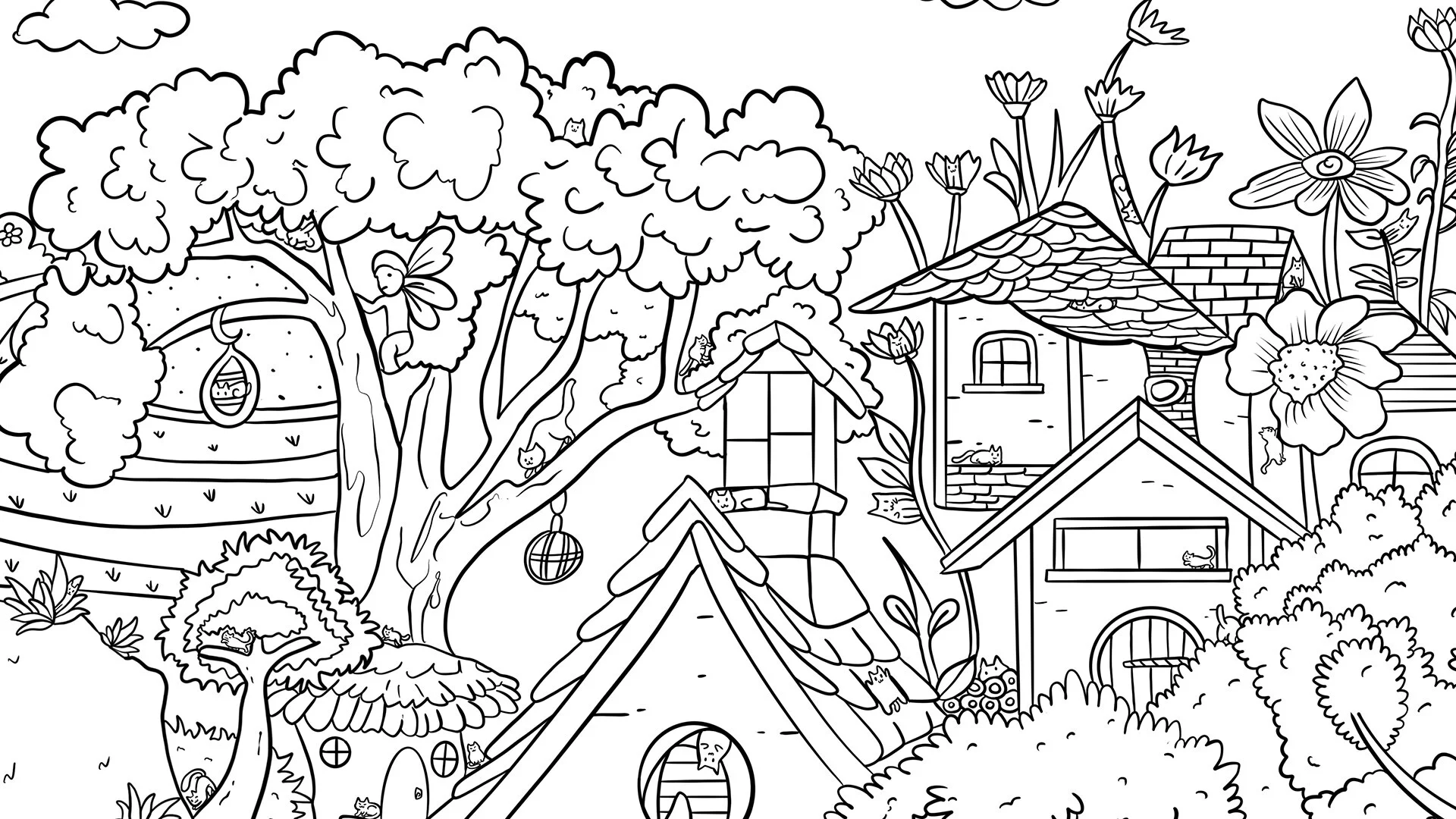 Изображение игры: 100 Forest Cats