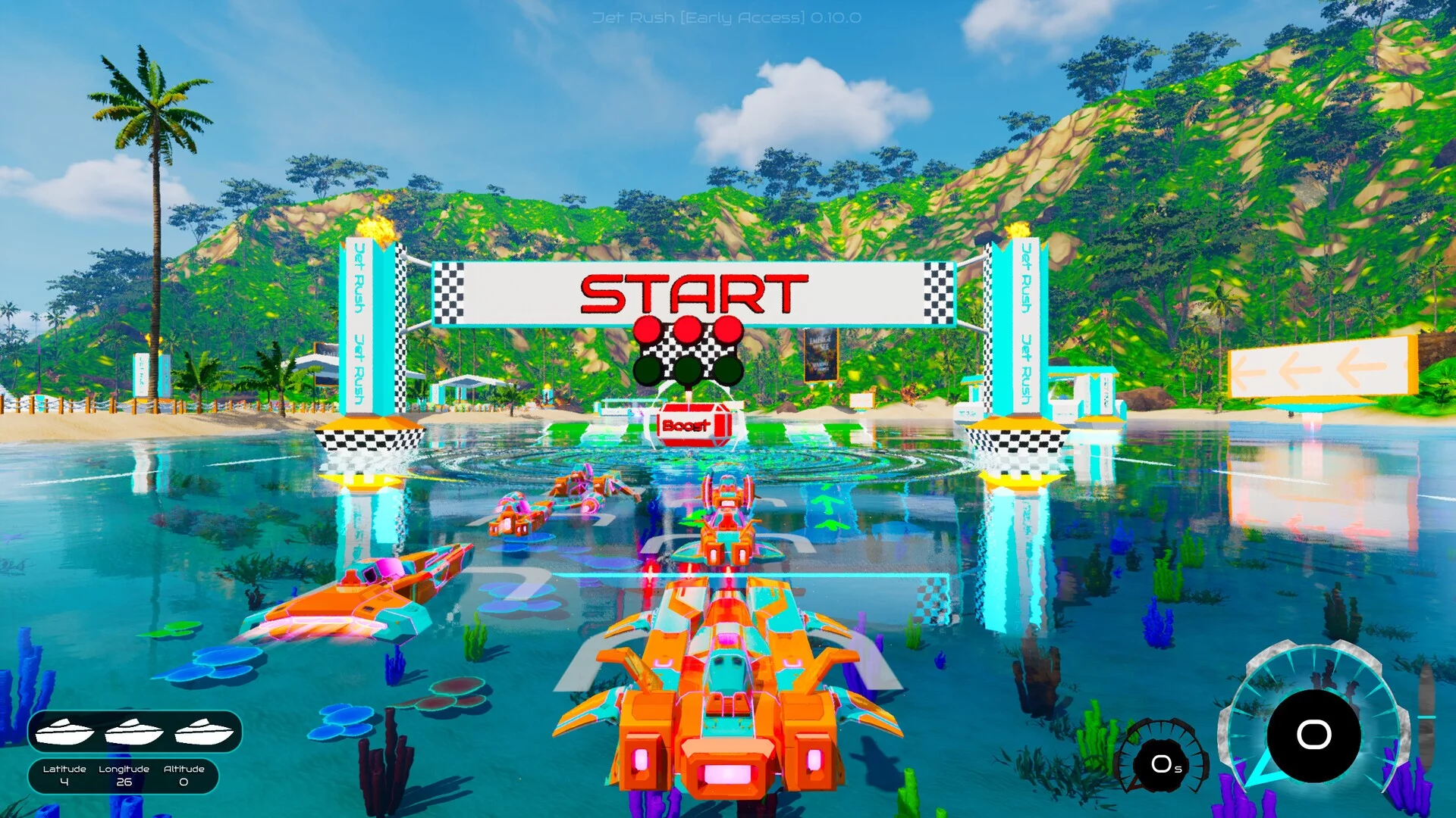 Изображение игры: Jet Rush