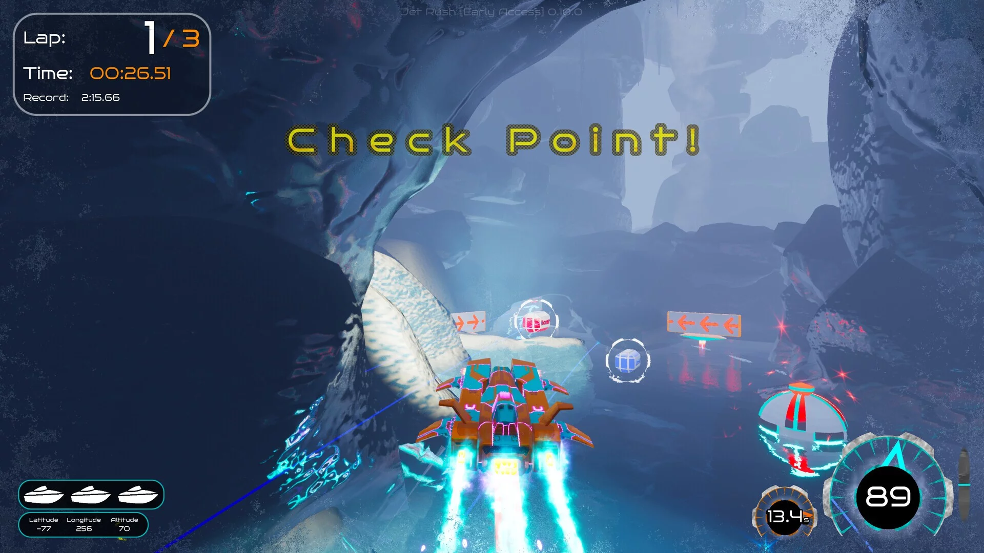 Изображение игры: Jet Rush