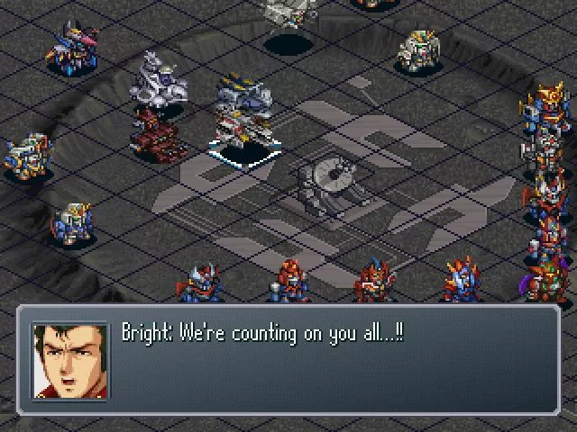Изображение игры: Super Robot Wars Alpha Gaiden