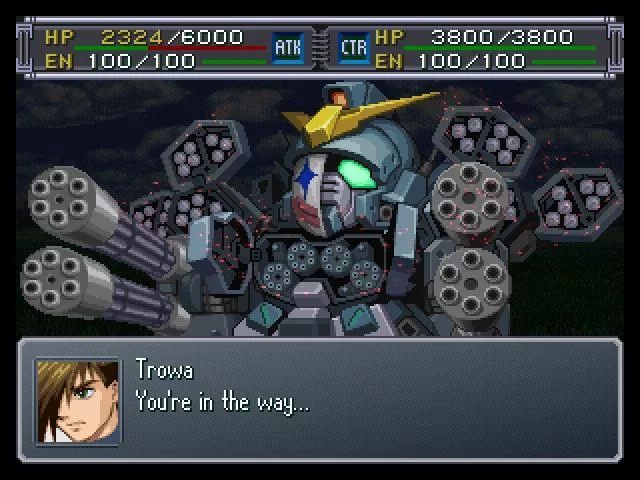 Изображение игры: Super Robot Wars Alpha Gaiden