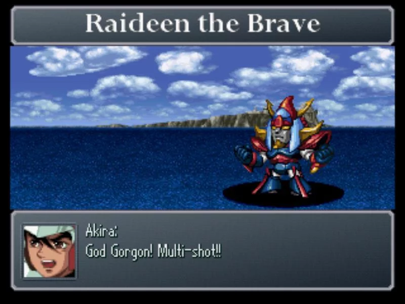 Изображение игры: Super Robot Wars Alpha Gaiden