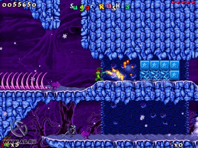 Изображение игры: Jazz Jackrabbit 2