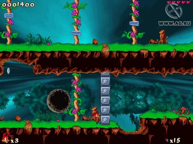 Изображение игры: Jazz Jackrabbit 2