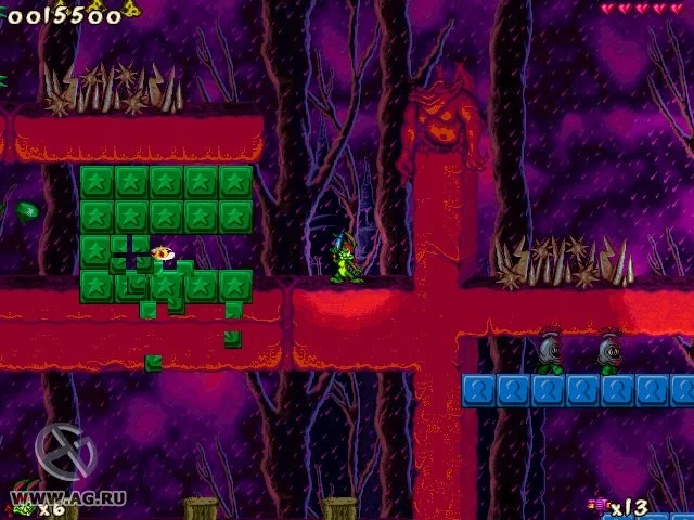 Изображение игры: Jazz Jackrabbit 2