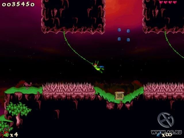 Изображение игры: Jazz Jackrabbit 2