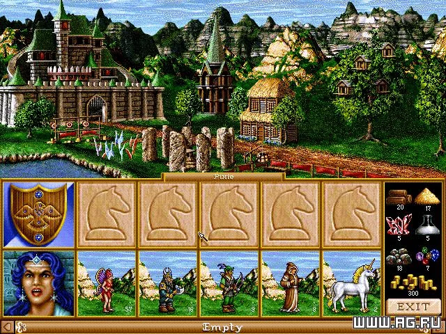 Изображение игры: Heroes of Might and Magic 2: The Price of Loyalty