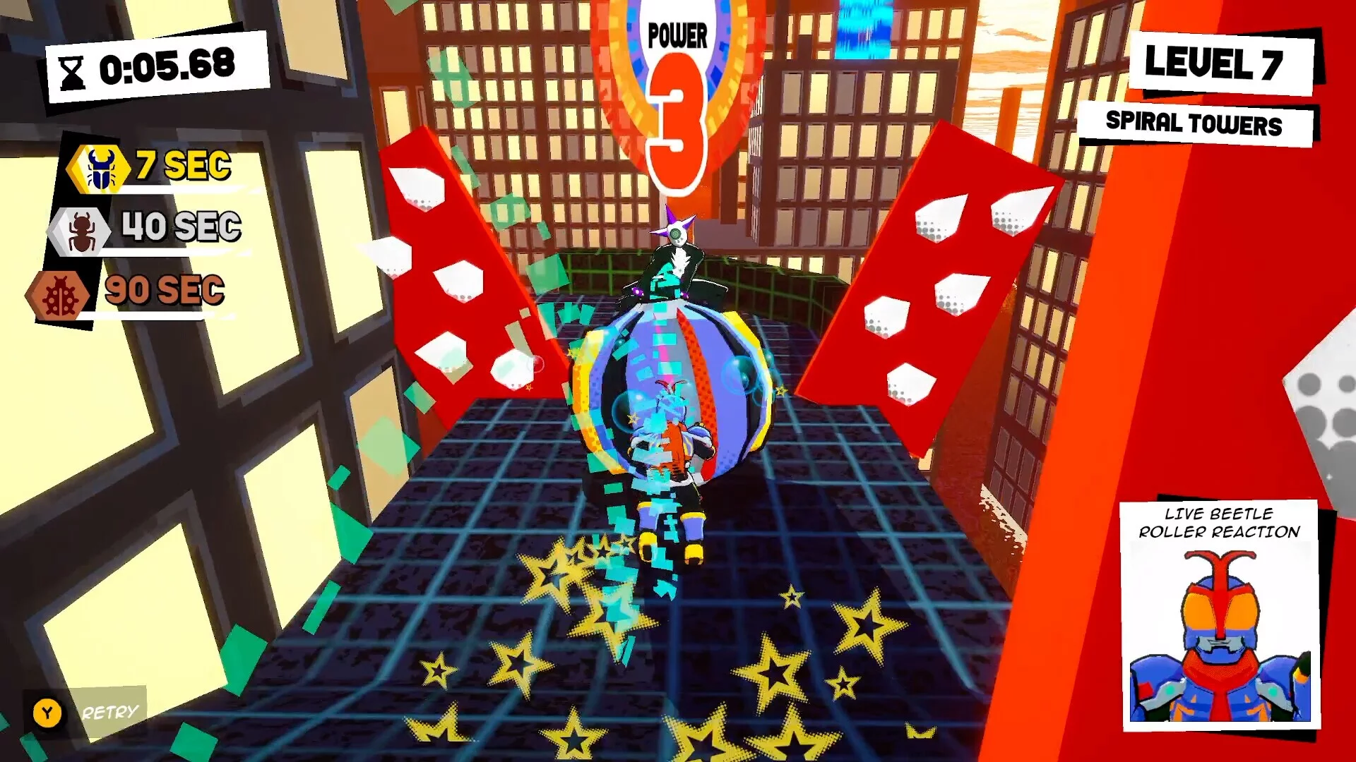Изображение игры: GO! GO! Beetle Roller!