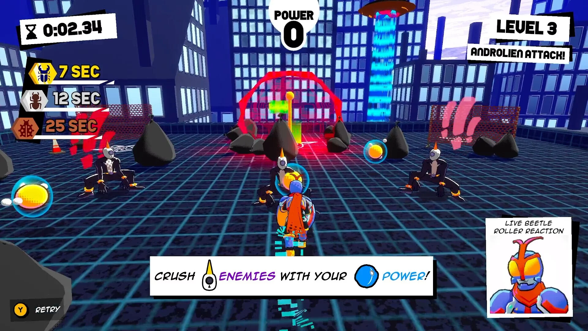 Изображение игры: GO! GO! Beetle Roller!