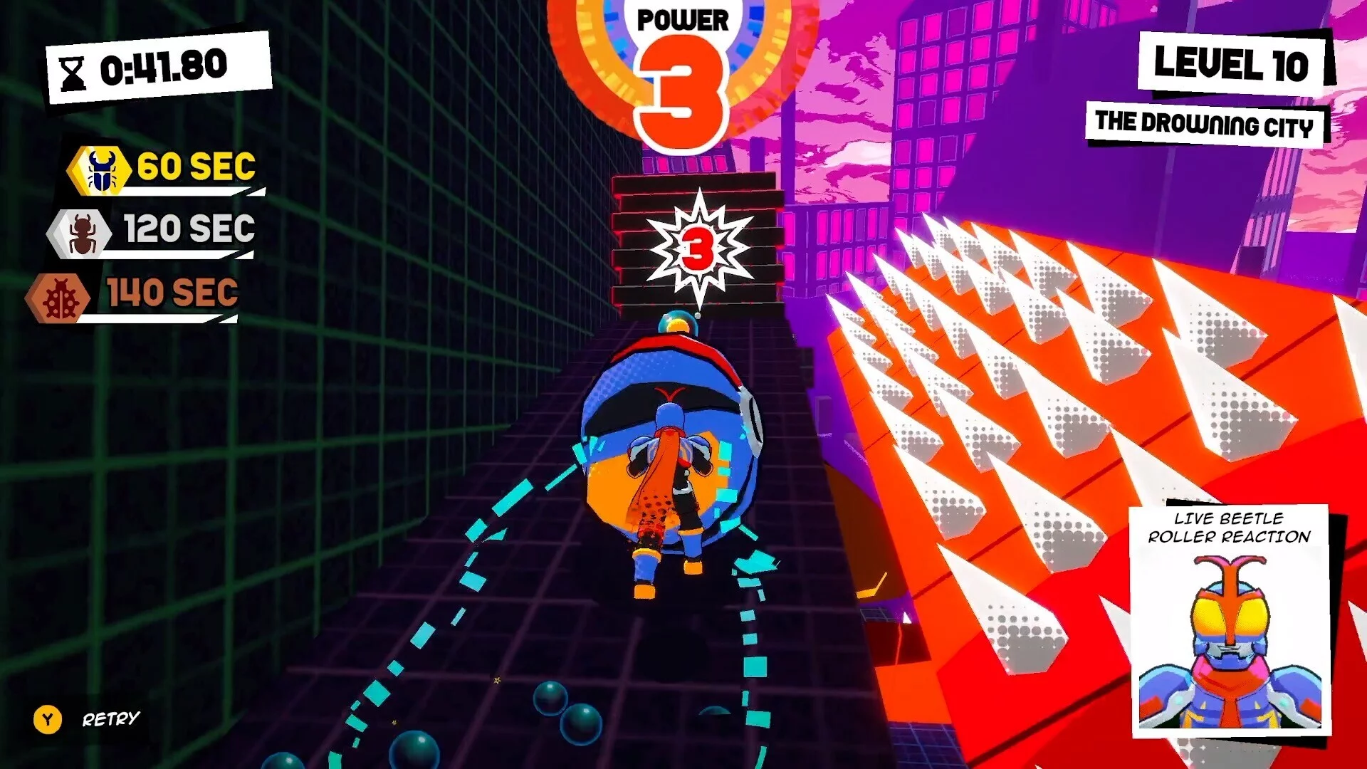 Изображение игры: GO! GO! Beetle Roller!