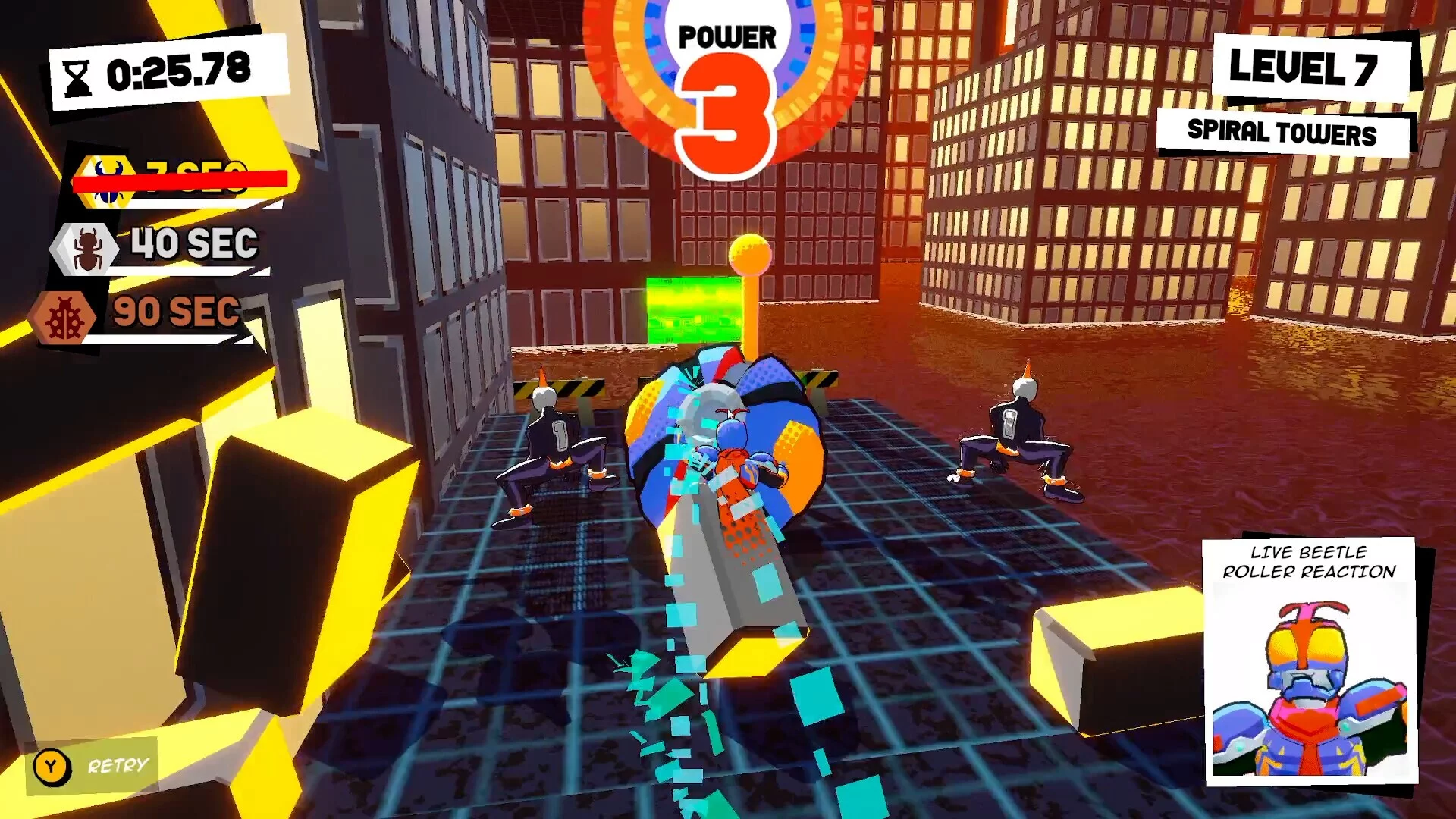 Изображение игры: GO! GO! Beetle Roller!