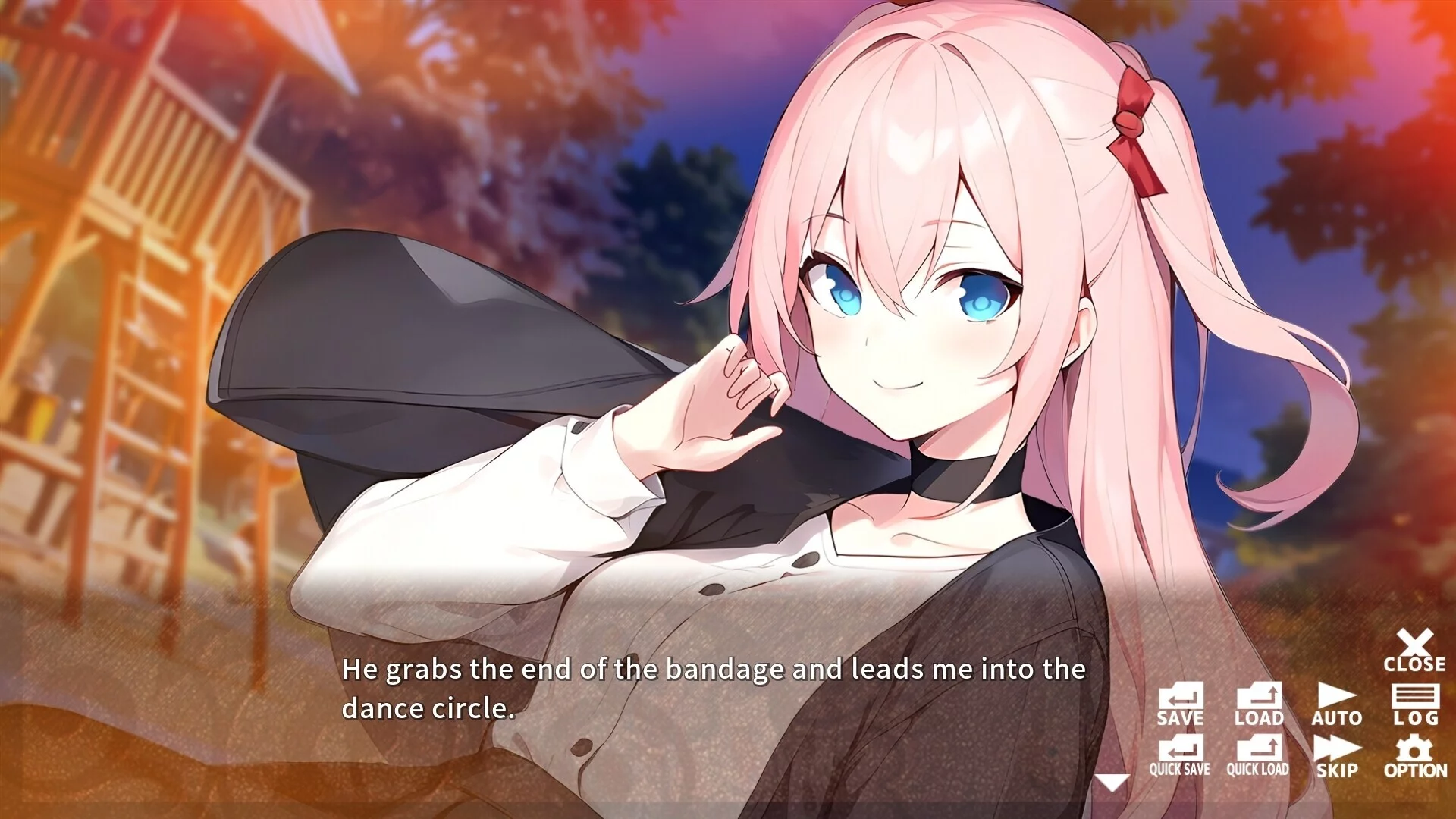 Изображение игры: お嬢様学院のインチキ占い師 Ghost of Boarding School