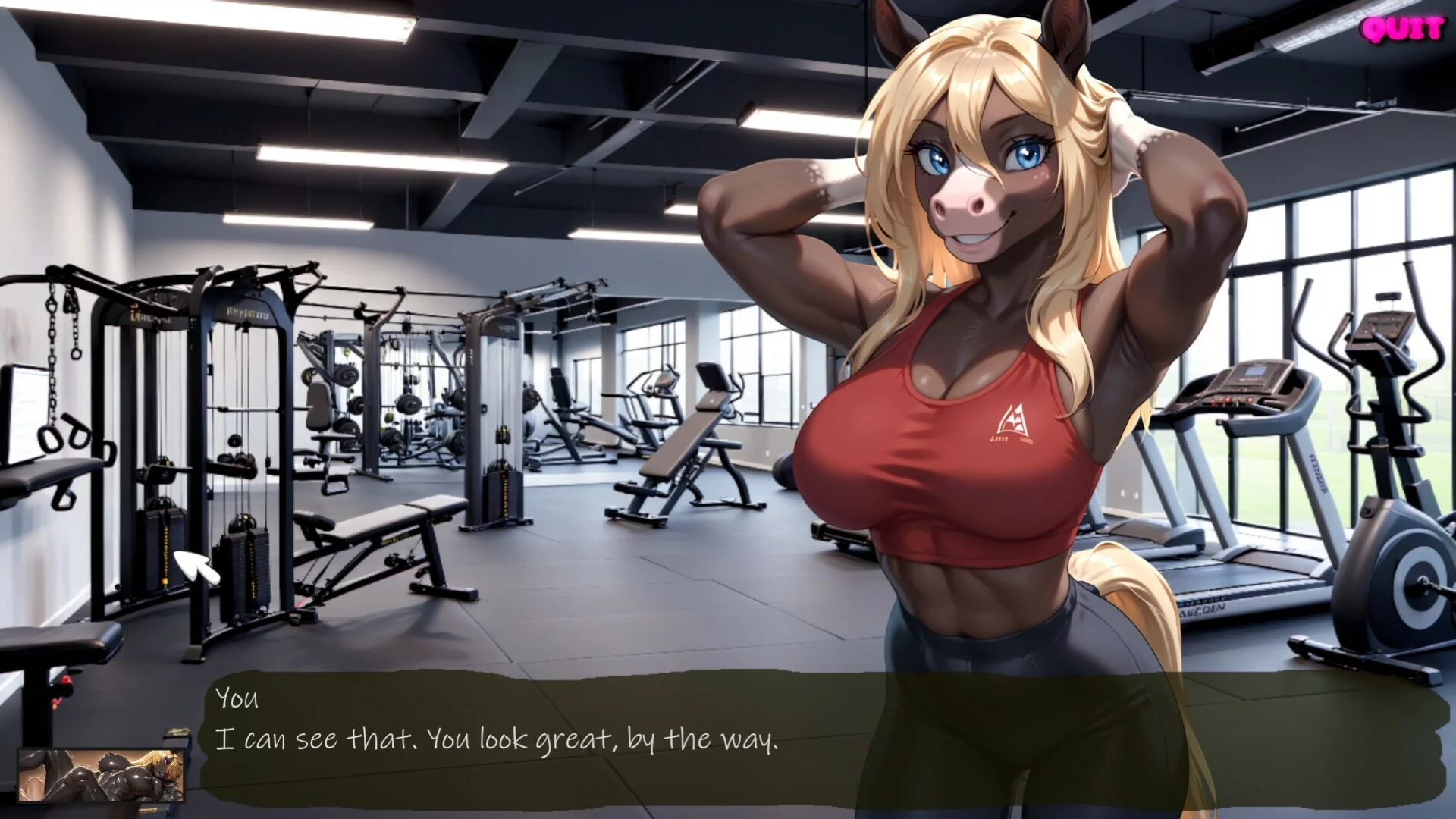 Изображение игры: Furry Novel: Locked Hearts