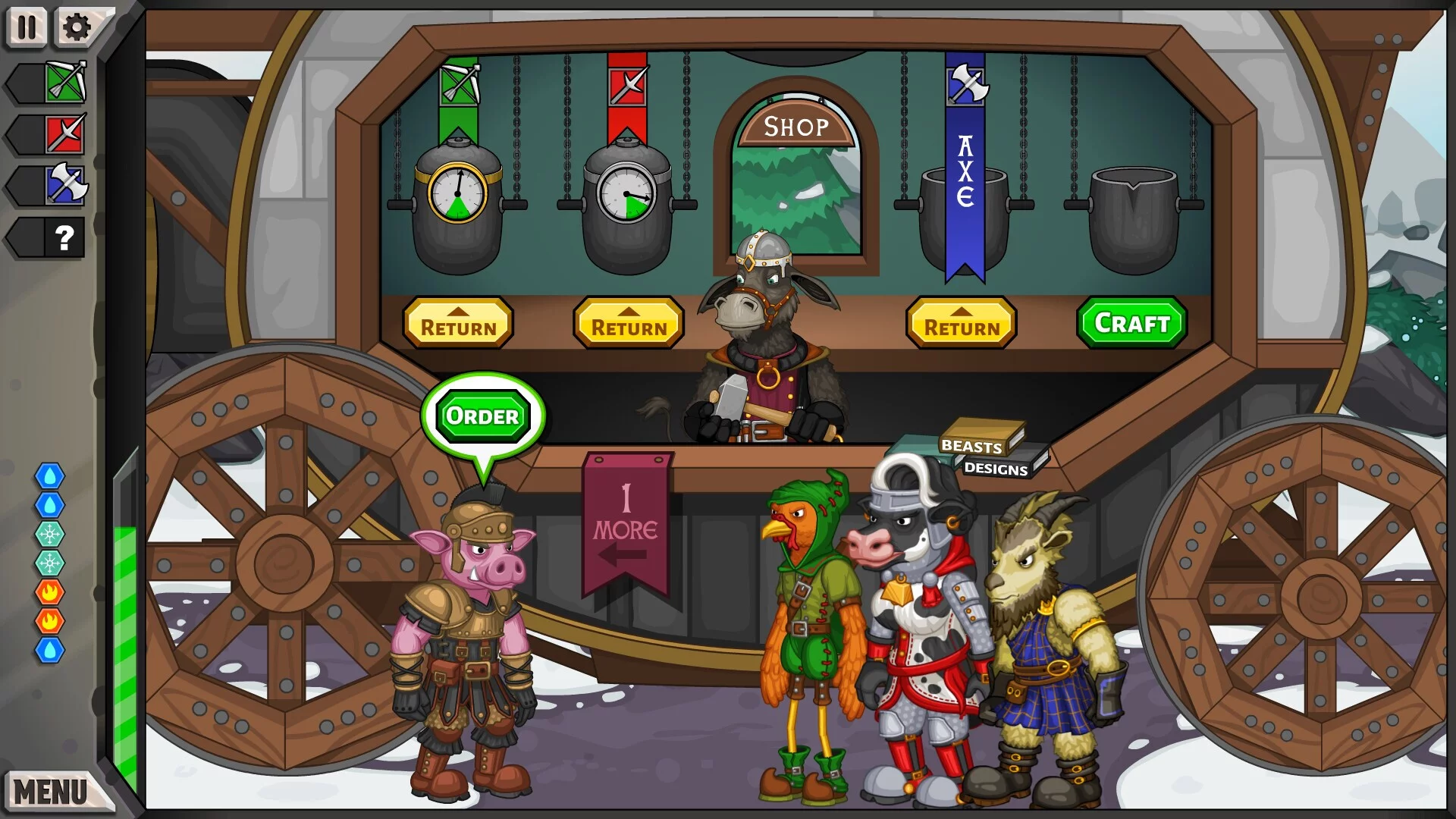 Изображение игры: Jacksmith: Weapons and Warriors