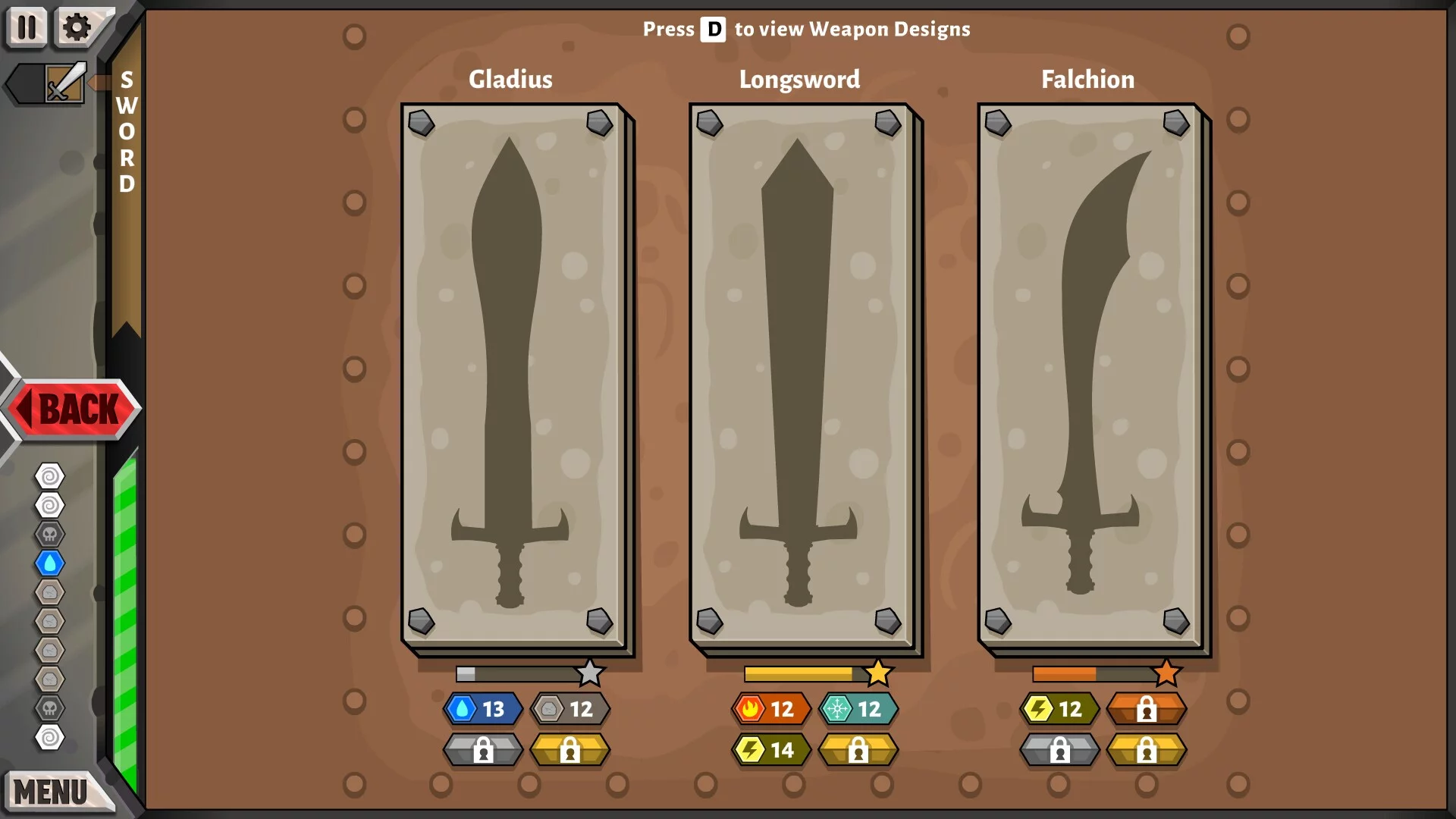 Изображение игры: Jacksmith: Weapons and Warriors