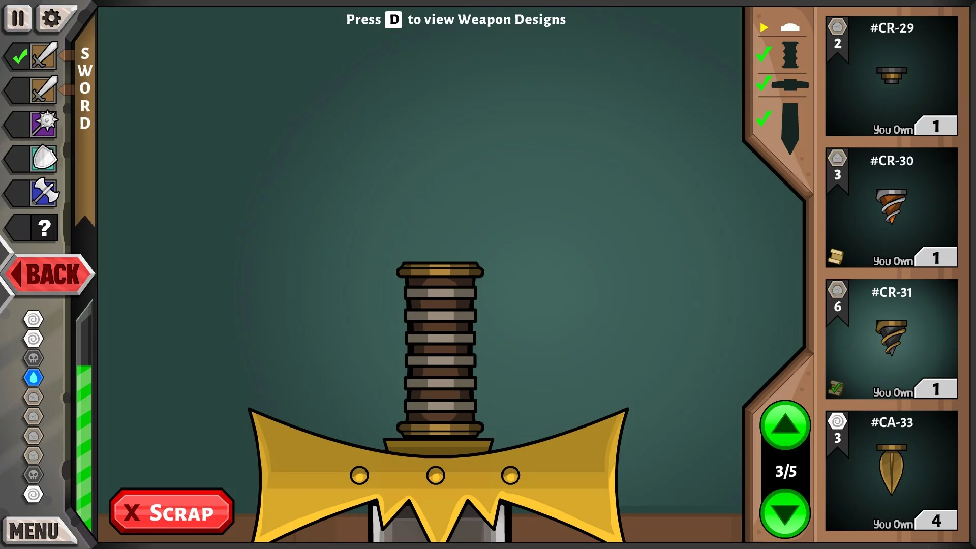 Изображение игры: Jacksmith: Weapons and Warriors