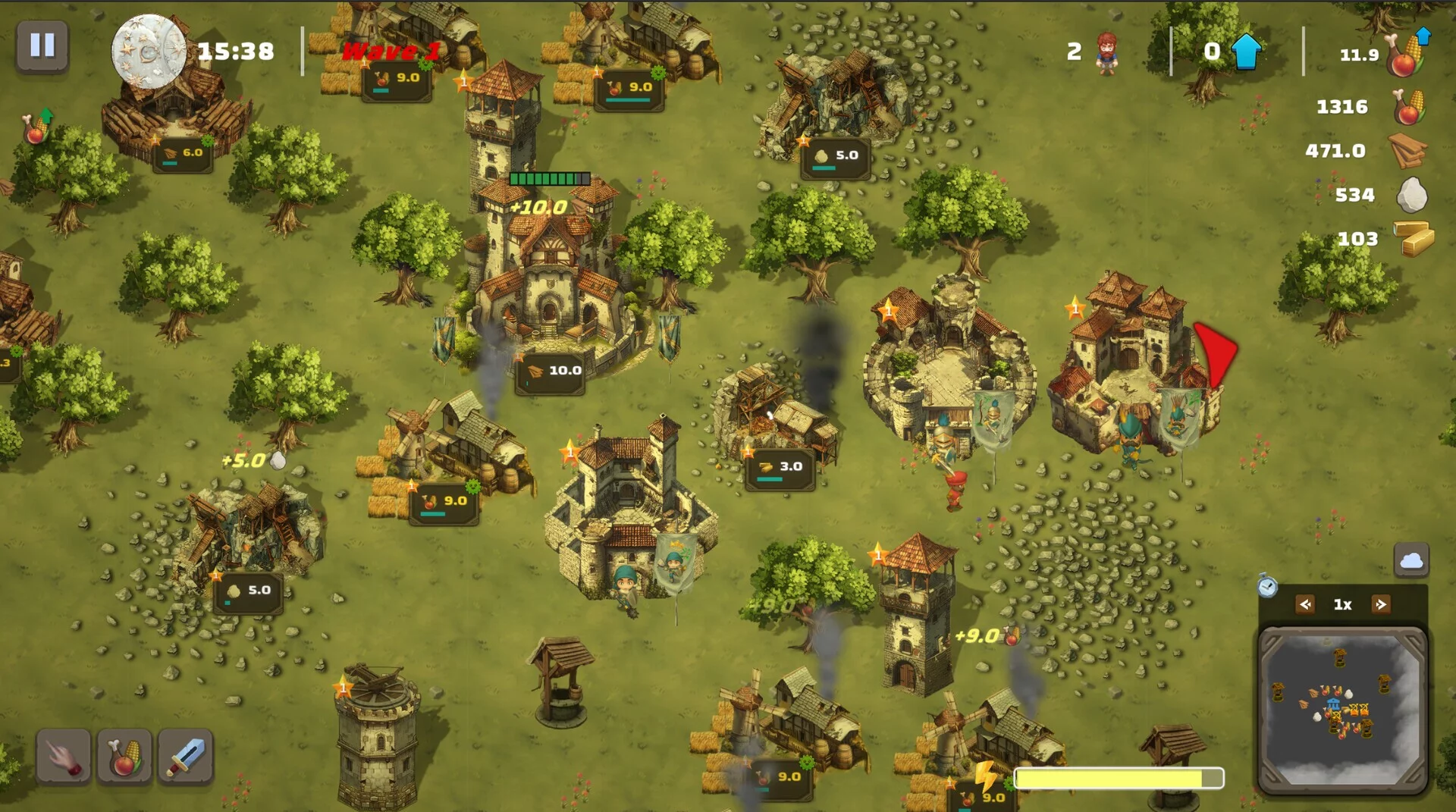 Изображение игры: Defender's Dynasty