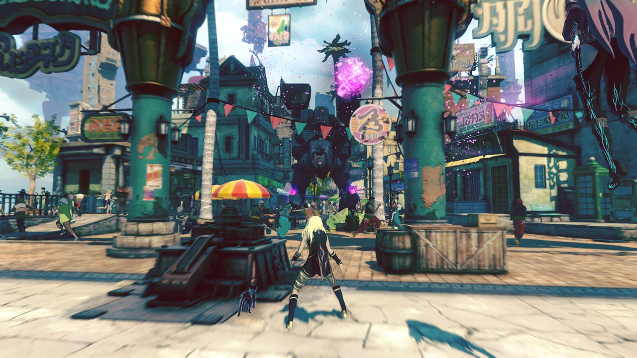 Изображение игры: Gravity Rush 2