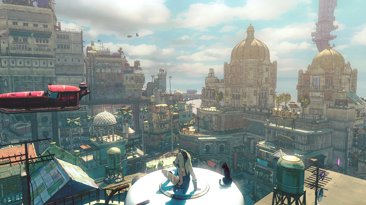 Изображение игры: Gravity Rush 2