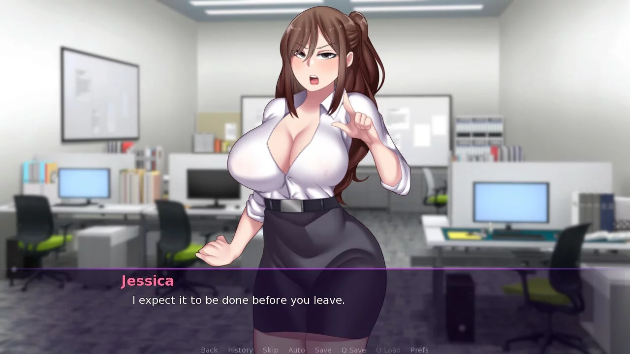 Изображение игры: My Boss is a Futanari