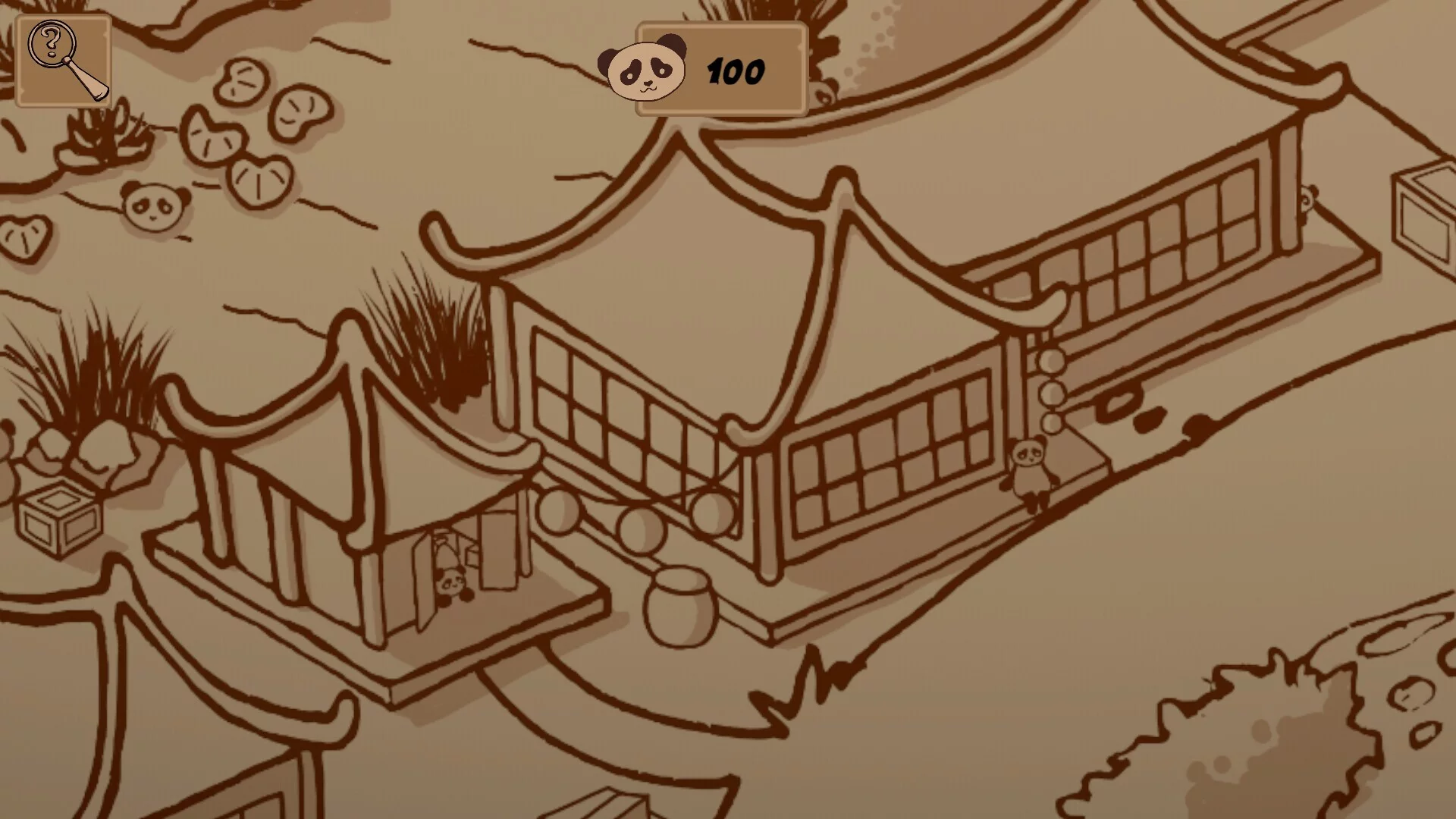 Изображение игры: 100 Hidden Pandas: Village