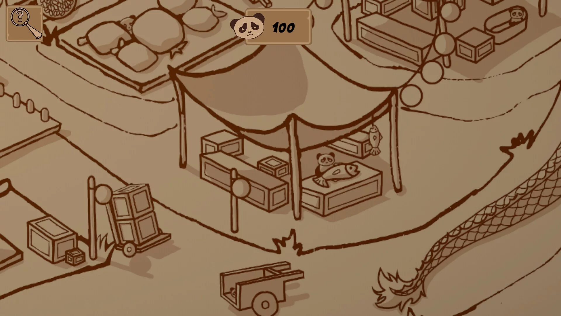 Изображение игры: 100 Hidden Pandas: Village