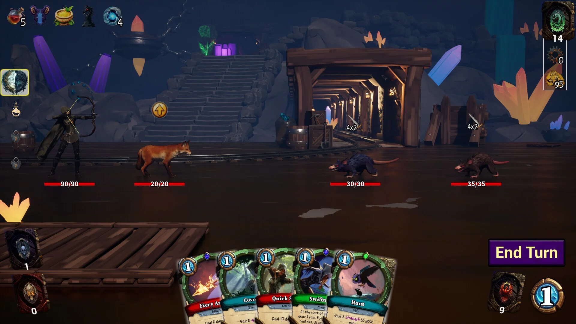 Изображение игры: Cave Crusade