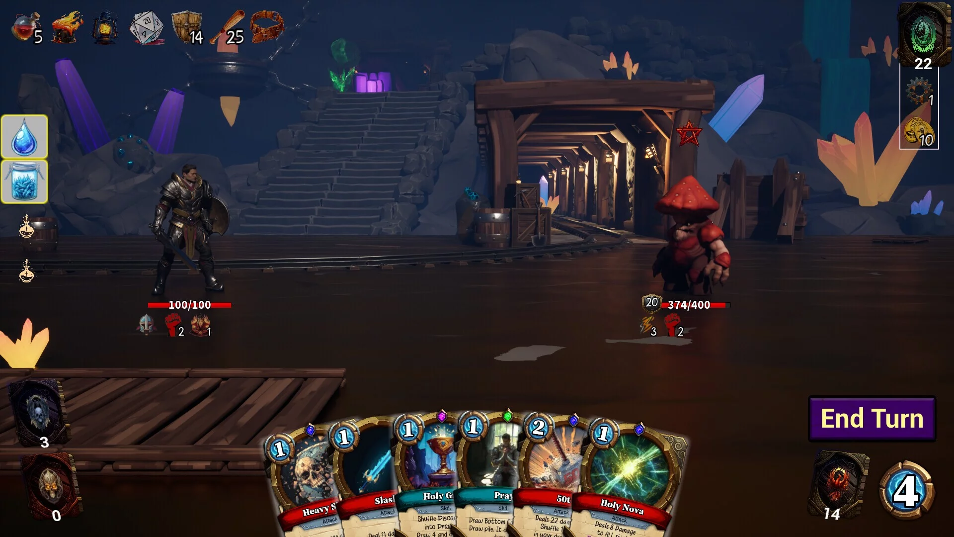 Изображение игры: Cave Crusade