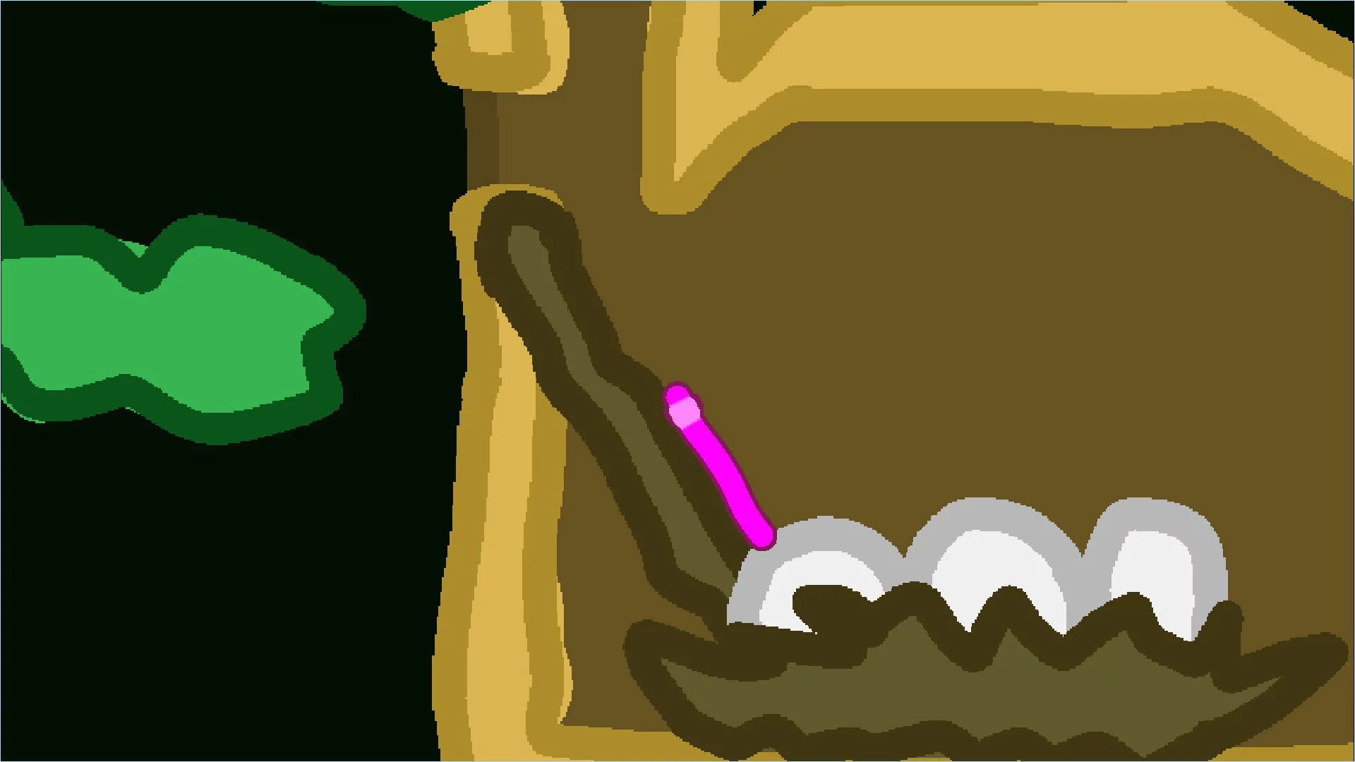 Изображение игры: I'd KILL YOU as a Worm