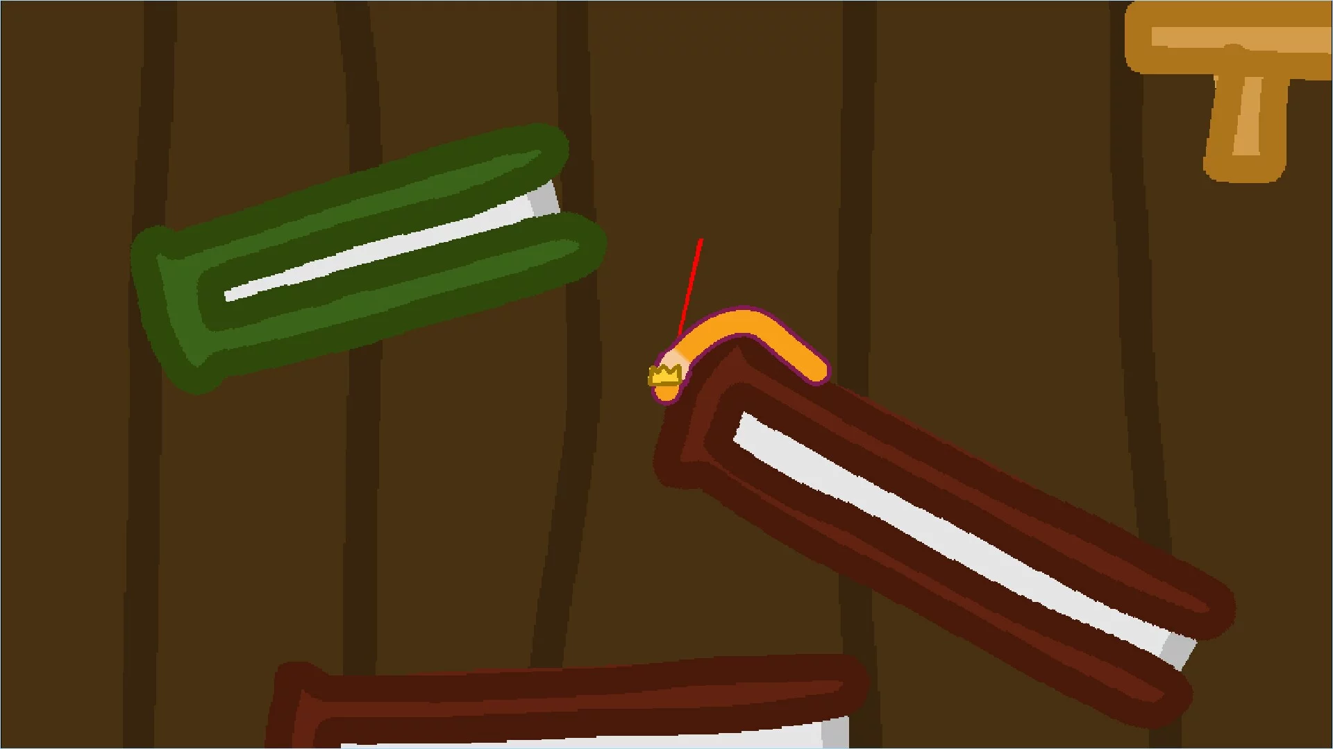 Изображение игры: I'd KILL YOU as a Worm