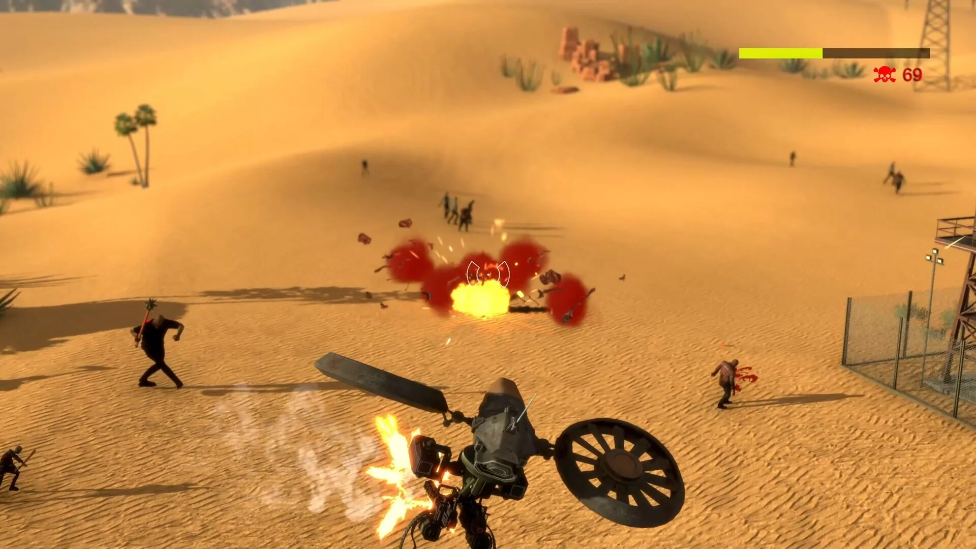 Изображение игры: Drone Simulator: SMASH ZOMBIES
